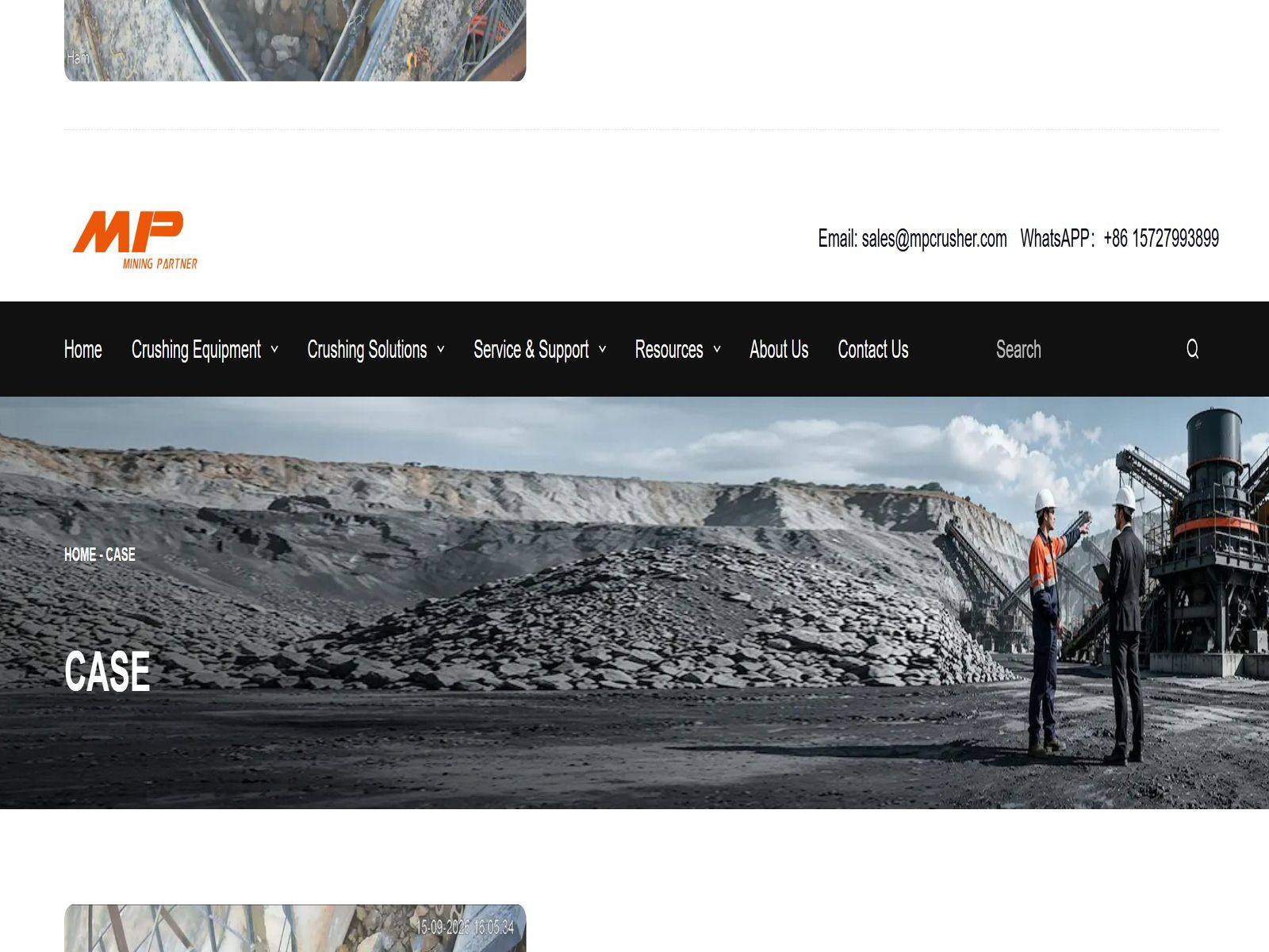 Crushing project case studies